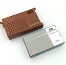Toshiba 6P-15 Transistor Am Radio Vintage Portable Blue W/ Case Japan -works-. Fixed Price $49.95.
