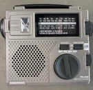 Grunding FR200 Am/fm Shortwave Crank Weather Radio - Portable Tested Works. Fixed Price $24.95.
