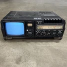 Hitachi K-50UW Tv Fm/sw/mw Radio Cassette Recorder Monitor Vintage Tech Prop. Fixed Price $90.97.