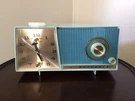Vintage, 1960 S, Motorola Tabletop Clock Radio, Azure Blue, Model C18B 23!!!. Fixed Price $750.00.