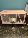 Motorola C34P Vacuum Tube Clock Radio Mid-century Pink & Works. Fixed Price $99.89.