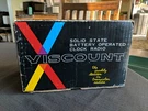 Nos Vintage Viscount CR690 Am-fm Digital Clock Radio Mid Century Beautiful. Fixed Price $59.99.