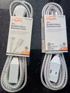 Hdx 10FT. Braided Indoor Extension Cord 16 Gauge/ 13 Amp/ 125 Volt (3 Outlets). Fixed Price $6.00.