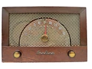 Vintage Airline Tube Radio Wood Cabinet Mid Century Am Dial Usa 25GSL-1814A Read. Fixed Price $74.95.