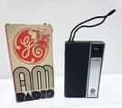 Vintage Transistor Radio With Box 7-2705B Turns On Weak Signal. Fixed Price $14.41.