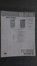 Sony ICF-17 Service Manual Original Repair Book 2 Band Receiver Am Fm Lw. Fixed Price $25.00.
