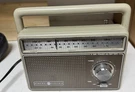 Vtg General Electric Powered Ac/battery Am/fm Radio Model No 7-2825J. Fixed Price $55.00.