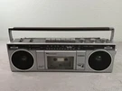 Vintage Sears SR2100 Series Boombox Am/fm Cassette Radio Tested Works Ac. Fixed Price $49.95.