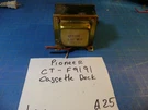 Pioneer CT-F9191 Cassette Deck Replacement Power Transformer # RTT-069 0-HT-WC9. Fixed Price $30.00.