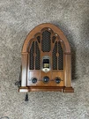 General Electric Cathedral Am/fm Radio Model No. 7-4100JA Works. Fixed Price $49.99.