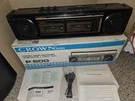 Vintage 1977 Crown P-600 Am/fm/cassette Boombox Stereo Radio Recorder,japan,box. Fixed Price $225.00.
