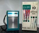 Jade J-101 Transistor Radio W/ Box & Earphone Vintage Am. Fixed Price $27.76.