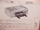 1956 Motorola Am Radio Service Manual Model 6TAS8 Chevrolet Ford Chrysler Dodge. Fixed Price $19.99.