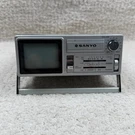 Vintage Sanyo TPM2000 Portable Tv Am Fm Radio Silver 1980 Made Japan Retro. Fixed Price $79.99.