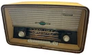 Vtg Large Am/fm Tube Radio Delmonico Multiplex Stereomatic Korting 1085FX German. Fixed Price $200.00.