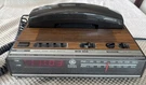 Vintage General Electric 7-4712A Am/fm Radio Alarm Clock Telephone Brown. Fixed Price $27.50.