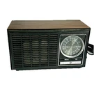 Vintage General Electric Am/fm Table Radio Model 7-4110A Powers On Walnut. Fixed Price $14.99.