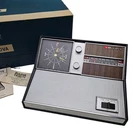 Nos Vintage 1960'S Bulova Tribute 1250 Series 1252 Transistor Clock Radio Mib. Fixed Price $249.99.