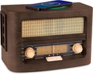 Fuse Vintage Retro Radio & Speaker With Qi Charging Pad And Bluetooth. Fixed Price $99.99.