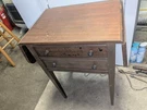 Vintage Bendix 646-A Mahogany Drop Leaf Table Radio. Unrestored But Works!. Fixed Price $100.00.