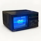 Magnavox 5.5 Inch Color Tv Radio Digital Clock Vintage 1986 Kinked Antenna. Fixed Price $99.99.