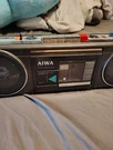Aiwa Stereo Radio Cassette Recorder CS-210U. Fixed Price $45.00.