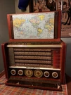 1940S Stromberg Carlson AWP-8 All World Radio Short Wave Burgundy Case. Fixed Price $399.99.