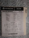 Hitachi TH-6100 Service Manual Original Repair Book Transistor Portable Radio. Fixed Price $25.00.