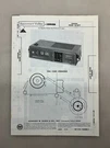 Toshiba RC-807F Service Manual Sams Photofact Free Shipping. Fixed Price $12.00.