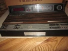 Sears Model 23450 Am/fm Clock Radio 8 Track Player With 42 Tapes Led Zeppelin. Fixed Price $100.00.