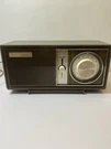 Vintage 60 Sears Silvertone Solid State Brown Transistor Radio Rare Works. Fixed Price $39.95.