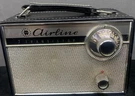 Montgomery Ward Airline 7 Transistor Radio &case 62-1243 Untested No Cord. Fixed Price $26.41.