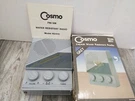 Vtg Cosmo R2410-10 Water Resistant Portable Am/fm Radio White W/ Box Manual. Fixed Price $31.98.