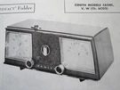 Zenith C624C, C624V, & C624W Radio Photofact. Fixed Price $6.50.