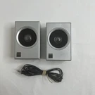 Gemini 2X Micro Stereo Speaker System AS596 Tested And Working With Cord. Fixed Price $22.99.