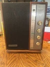 Vintage Panasonic RE-785 Am/fm Tabletop Radio Wood Cabinet Powers Mid Century. Fixed Price $35.00.