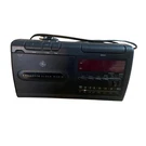 Vintage Cassette Black Alarm Clock Radio Am/fm 7-4915A Electric & Battery. Fixed Price $24.75.