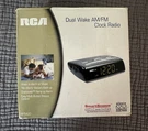 Rca Model RP5400 Multi Function Dual Wake Alarm Clock Am/fm Radio New. Fixed Price $16.99.