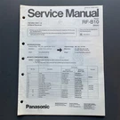 Panasonic RF-B10 FM-MW-SW1 8-BAND Receiver Original Service Manual. Fixed Price $19.99.