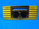 Vintage Majestic Tube Radio Front Panel Copper Brass Metal Mighty Monarch Air. Fixed Price $45.00.