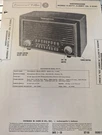 Vintage 1950 Westinghouse Photofact, Models H-307T7, H-308T7. A43.. Fixed Price $9.00.