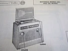 Motorola Scan-o-scope 65L1 & 65L2, Cha. HS-455 Radio Photofact. Fixed Price $8.50.