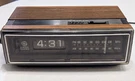 Vintage General Electric Clock Radio Walnut Grain Finish Model 7 4305C Retro. Fixed Price $55.00.