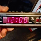 Vintage Digital Clock Radio Model 7-4612A Woodgrain Tested & Working. Fixed Price $38.00.