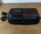 Ge Woodgrain 7-4966B Am/fm Radio Alarm Clock W/ Cassette Player Broken, Dirty. Fixed Price $8.99.