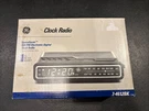 New In Box Sealed Ge Space Saver Am/fm Digital Clock Radio 7-4612BK. Fixed Price $99.00.
