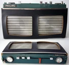 Vintage 70'S Philips Portable Transistor Radio 22RL 166? +case Made Holland. Fixed Price $49.99.
