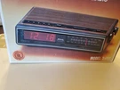 Vintage 1982 Seville Am/fm Electronic Clock Radio Model 3488 Classic Alarm. Fixed Price $15.00.