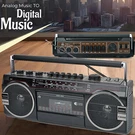 Cassette Radio Player MP3 Recorder Bluetooth Speaker System Am/fm/sw/usb/sd. Fixed Price $45.55.