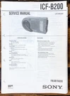 Sony ICF-B200 Radio Service Manual *original*. Fixed Price $14.97.